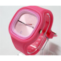 Yxl-974 Mate Casual Fashion Silicone Jelly Rubber Gel Sports Classical Wrist Watch High Quality